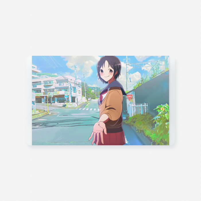 クリアカード - 名刺（91 × 55mm）