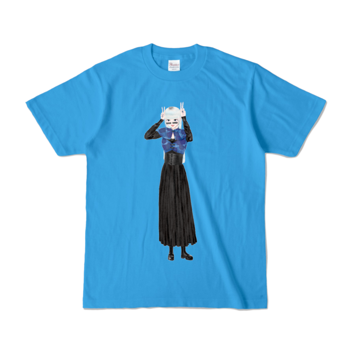 カラーTシャツ - S - ターコイズ (濃色)