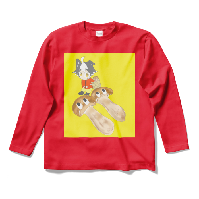 ロングスリーブTシャツ - S - レッド