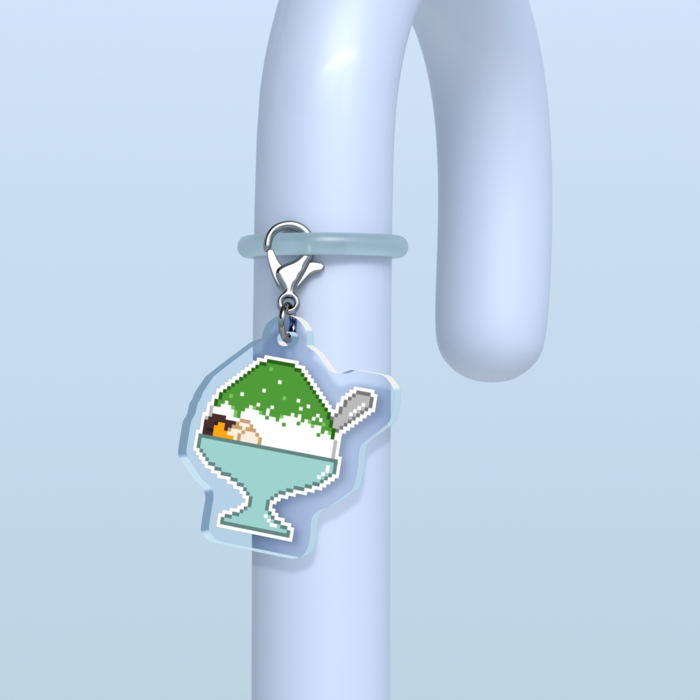めじるしチャーム「抹茶味」 - W30 × H30mm 以内