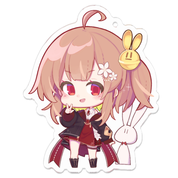 アクリルキーホルダー - 70 x 70 (mm)