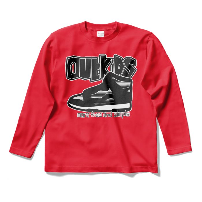 ロングスリーブTシャツ - S - レッド