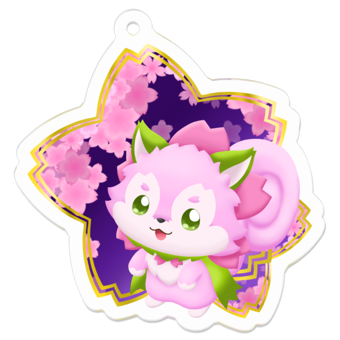 アクリルキーホルダー - 50 x 50 (mm)