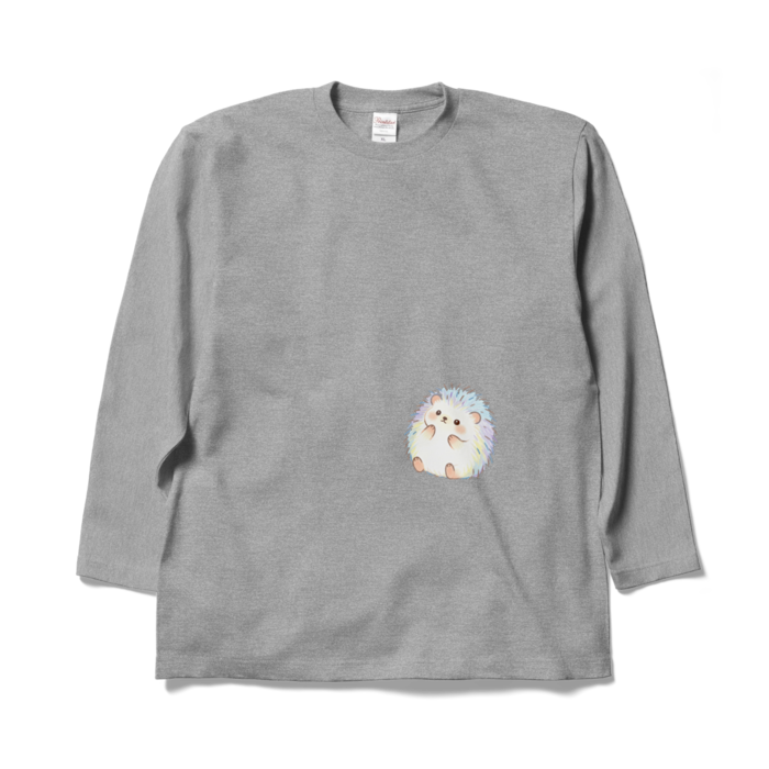 ロングスリーブTシャツ - XL - 杢グレー