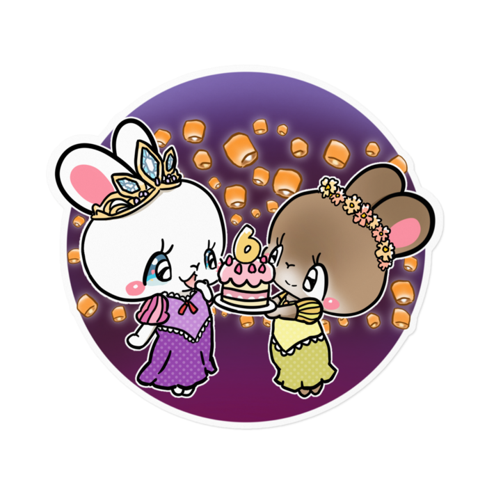 ステッカー - 160 x 160 (mm)