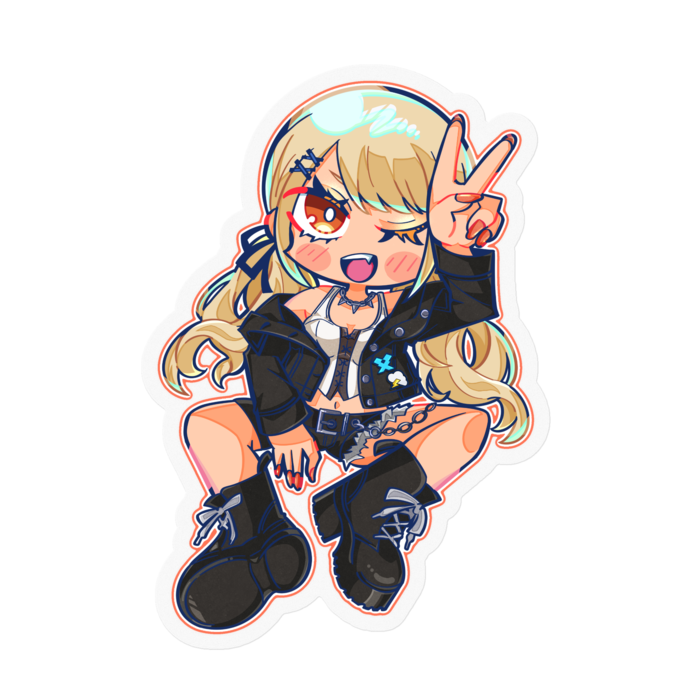 ステッカー - 100 x 100 (mm)