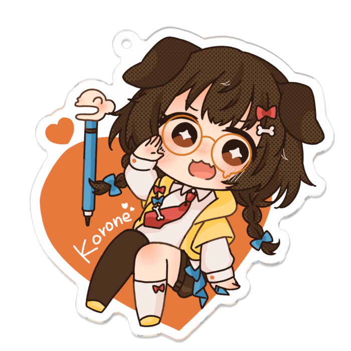 アクリルキーホルダー - 70 x 70 (mm)