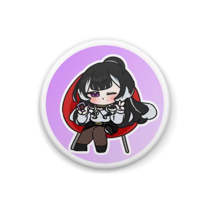 缶バッジ - 32mm 耳無