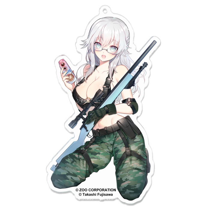 アクリルキーホルダー - 100 x 100 (mm)