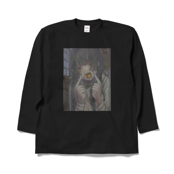 ロングスリーブTシャツ - XL - ブラック