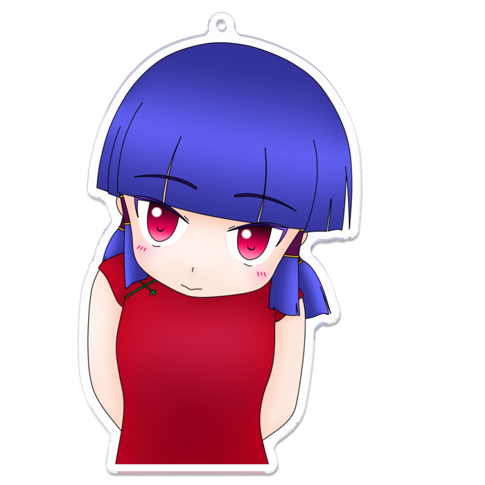 アクリルキーホルダー - 100 x 100 (mm)