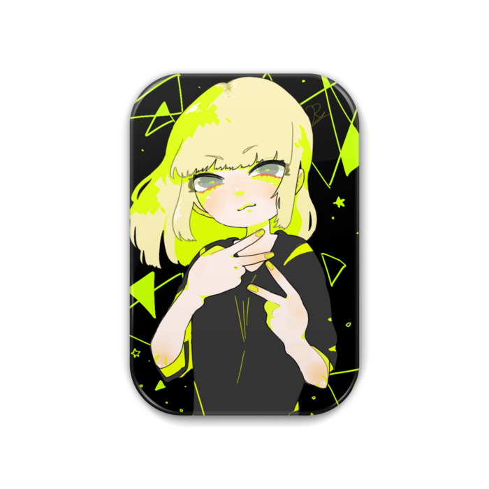 缶バッジ - 角丸 51x76mm