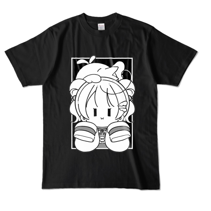 カラーTシャツ - L - ブラック (濃色)