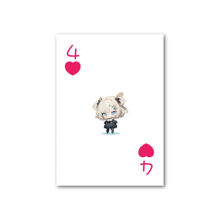 フォト風カード - 縦 - 両面