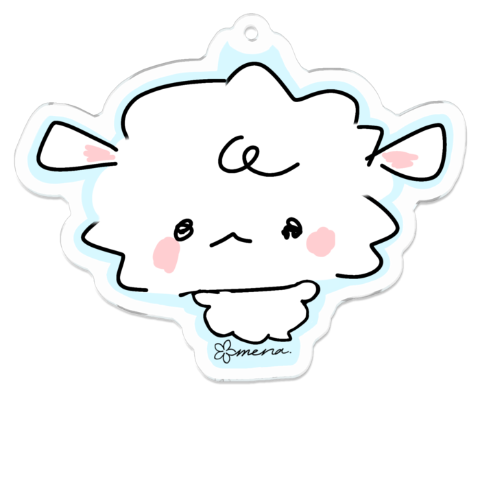 アクリルキーホルダー - 70 x 70 (mm)