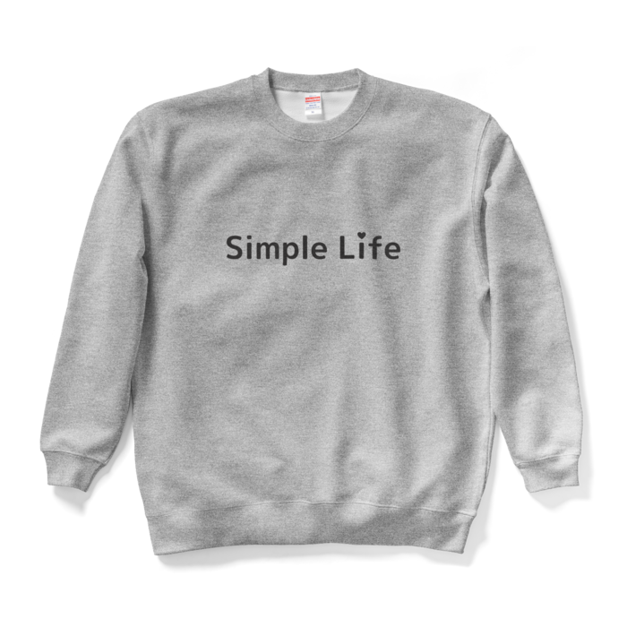 スウェット❤　灰色　XL