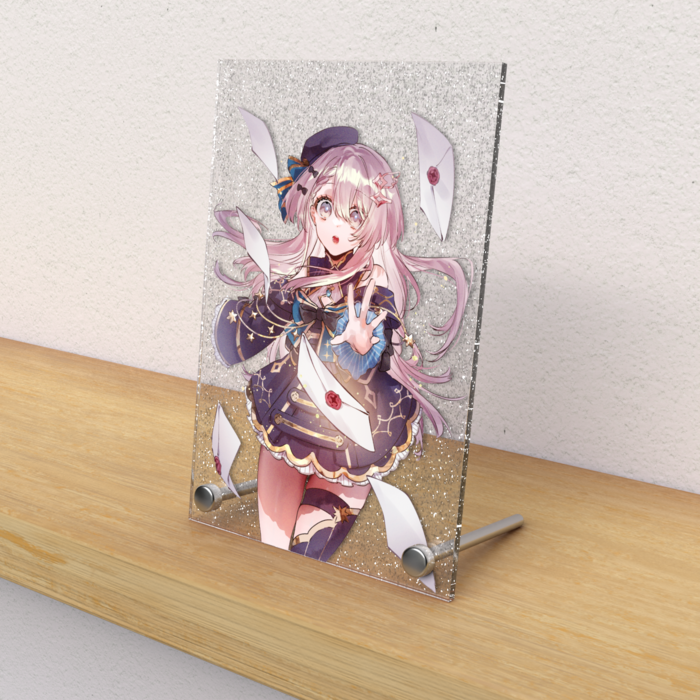 アクリルフォトパネル【ラメ】 - 縦100 × 148mm