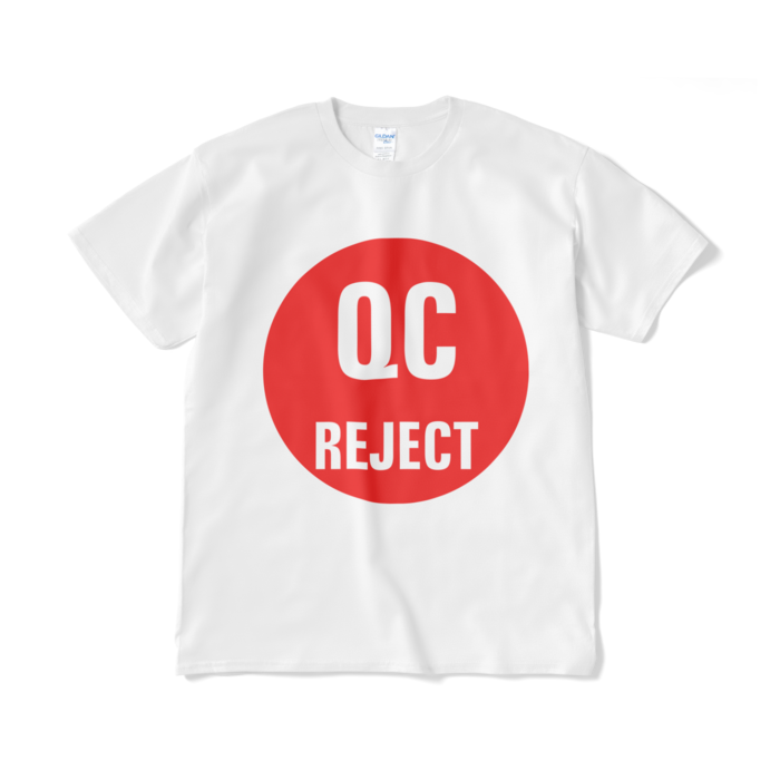 QC REJECT Tシャツ（短納期） - XL - ホワイト(1)