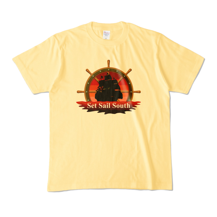 カラーTシャツ - M - ライトイエロー (淡色)
