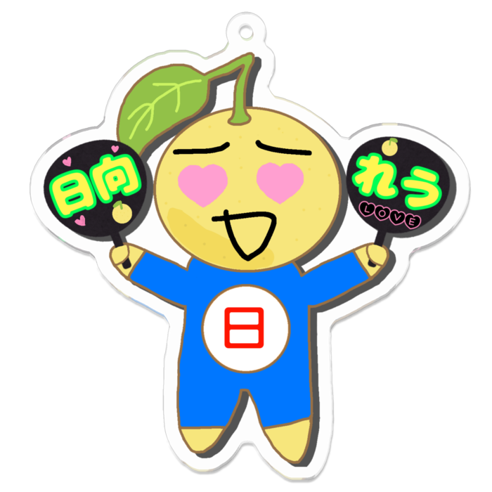 アクリルキーホルダー（コーティング） - 70 x 70 (mm)