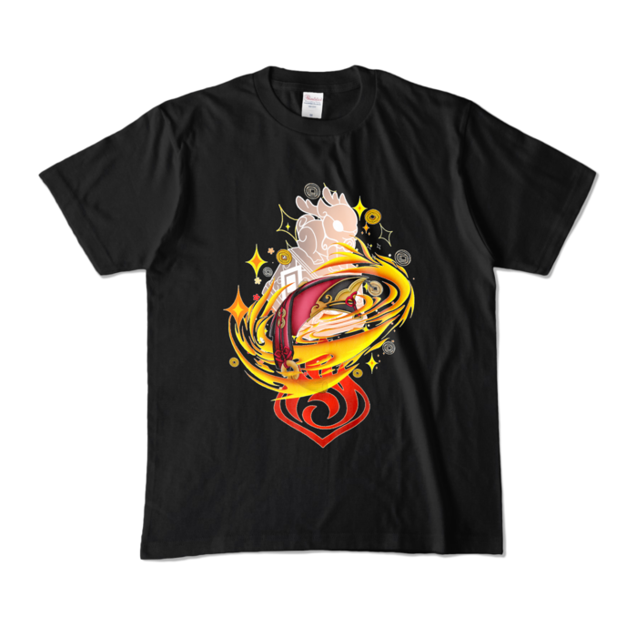 カラーTシャツ - M - ブラック (濃色)