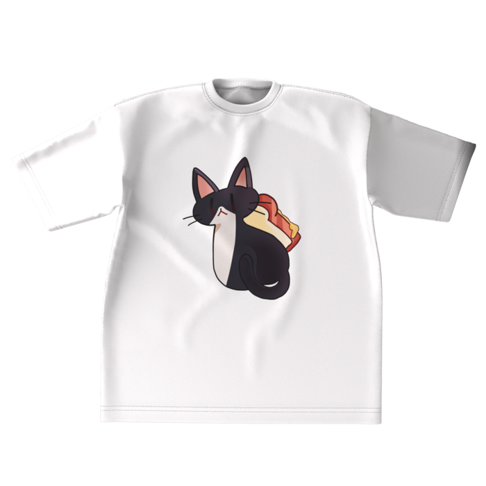 白ビッグシルエットTシャツ - XL -