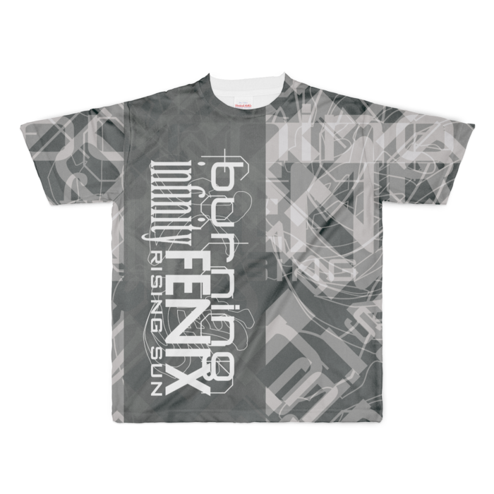 フルグラフィックTシャツ - XL - 両面印刷