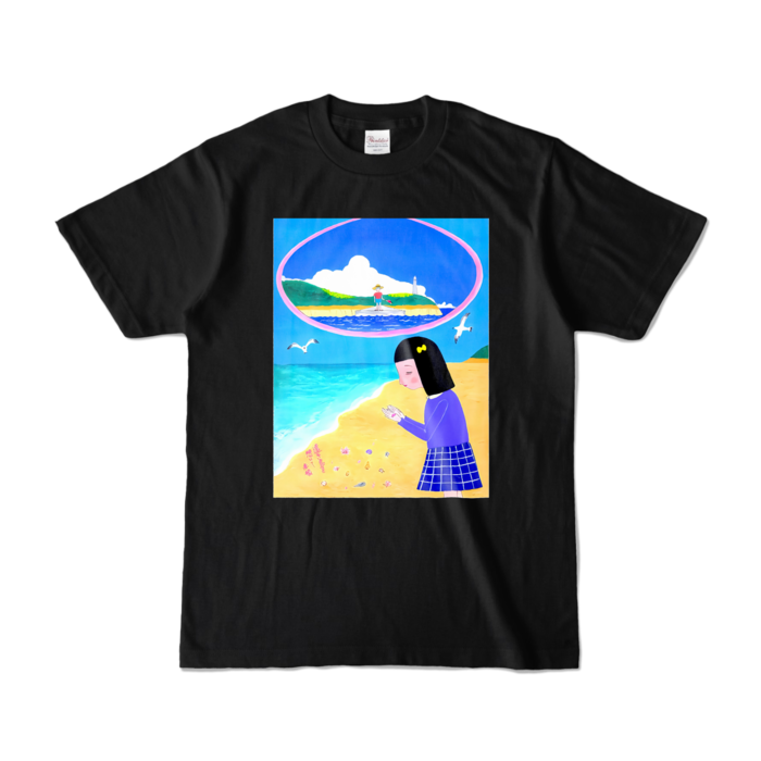 カラーTシャツ - S - ブラック (濃色)