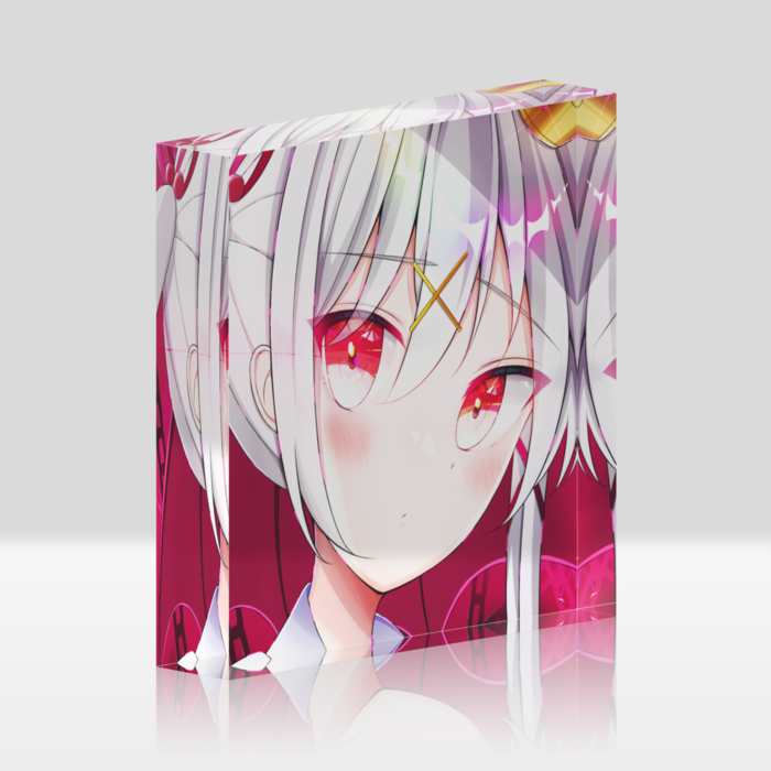 アクリルブロック - 100x100mm（クリア）