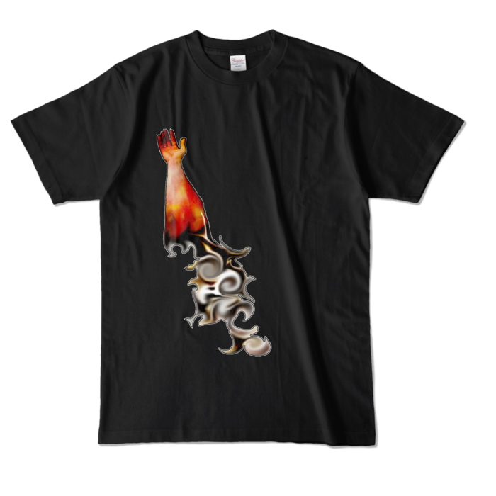 カラーTシャツ - L - ブラック (濃色)