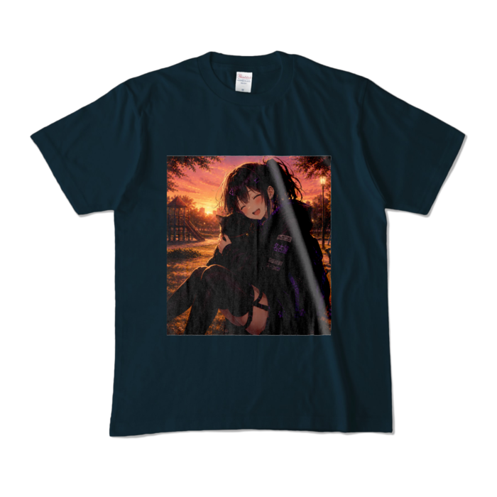 カラーTシャツ - M - ネイビー (濃色)