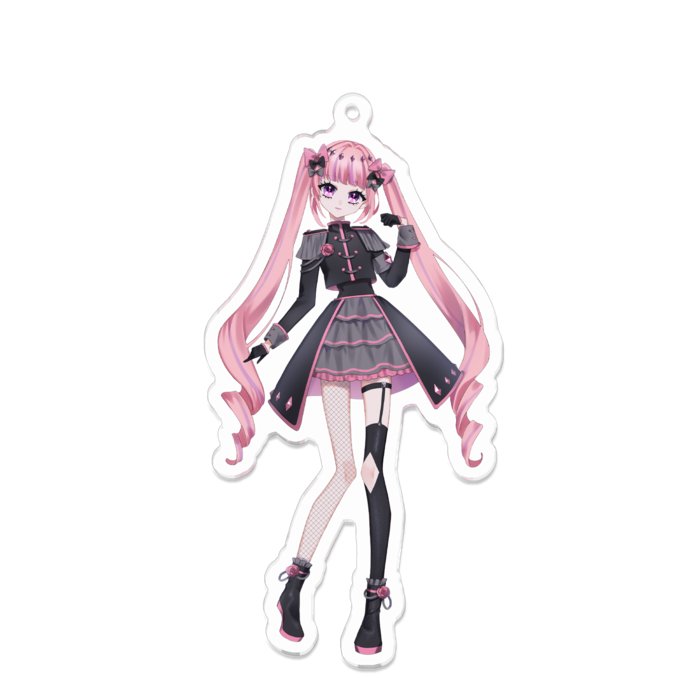 アクリルキーホルダー - 100 x 100 (mm)