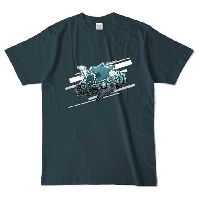 カラーTシャツ - L - デニム (濃色)