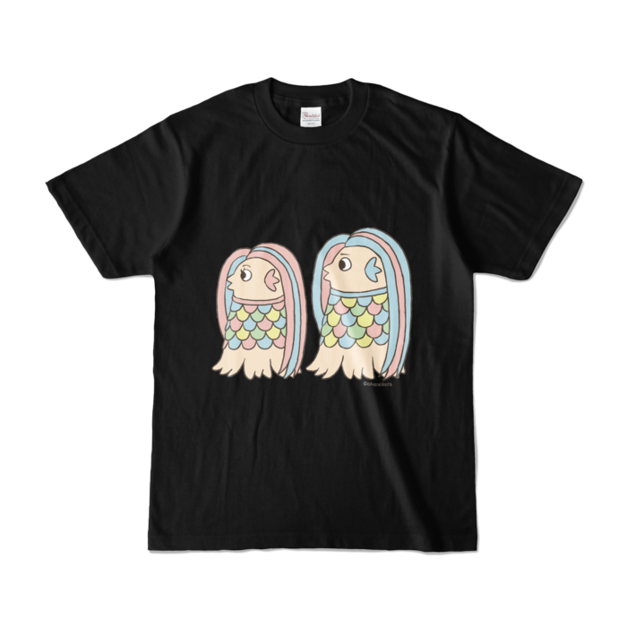 カラーTシャツ - S - ブラック (濃色)