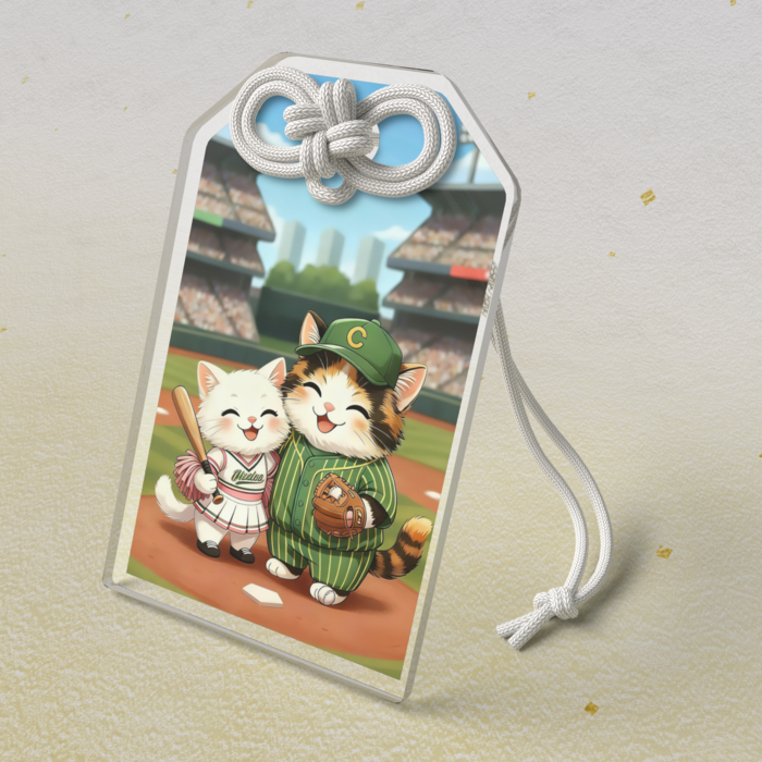 アクリルお守り - 50 × 80mm