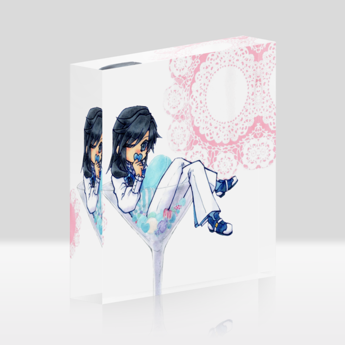 アクリルブロック - 100x100mm