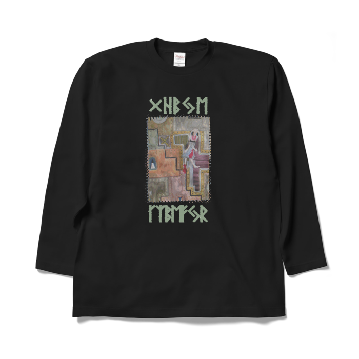 ロングスリーブTシャツ - XL - ブラック