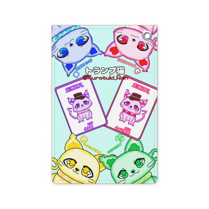 トランプ猫のパスケース オリジナルキャラ トランプ猫グッズ Shop Booth