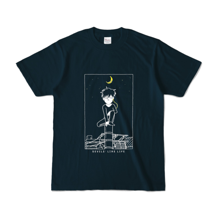 カラーTシャツ - S - ネイビー (濃色)