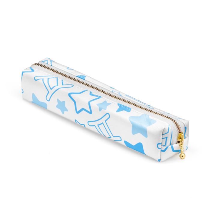 ペンケース - 20 x 4 x 4cm - ホワイト