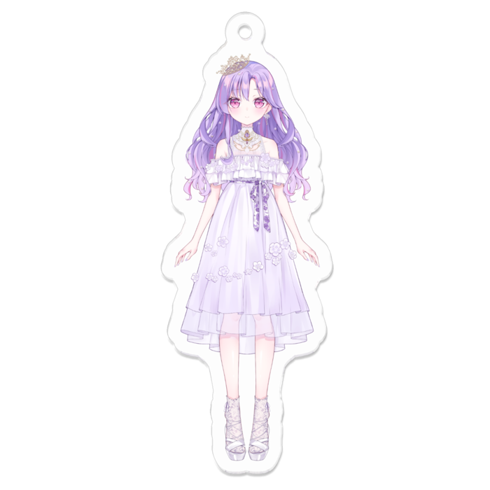 アクリルキーホルダー - 70 x 70 (mm)