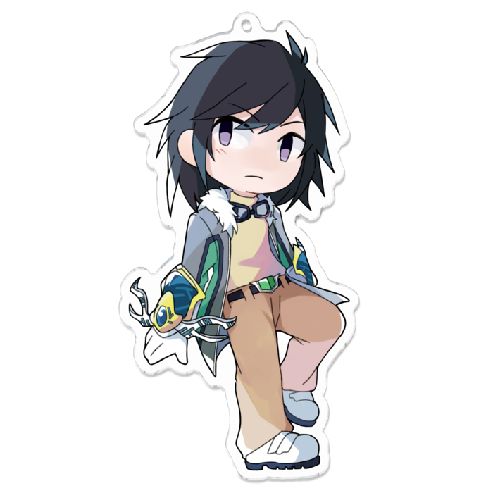 アクリルキーホルダー - 100 x 100 (mm)