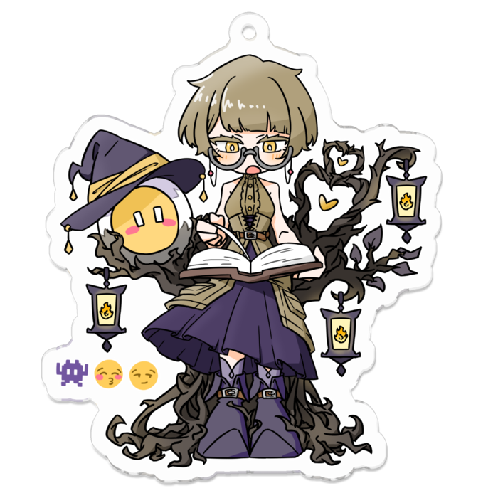 アクリルキーホルダー - 70 x 70 (mm)