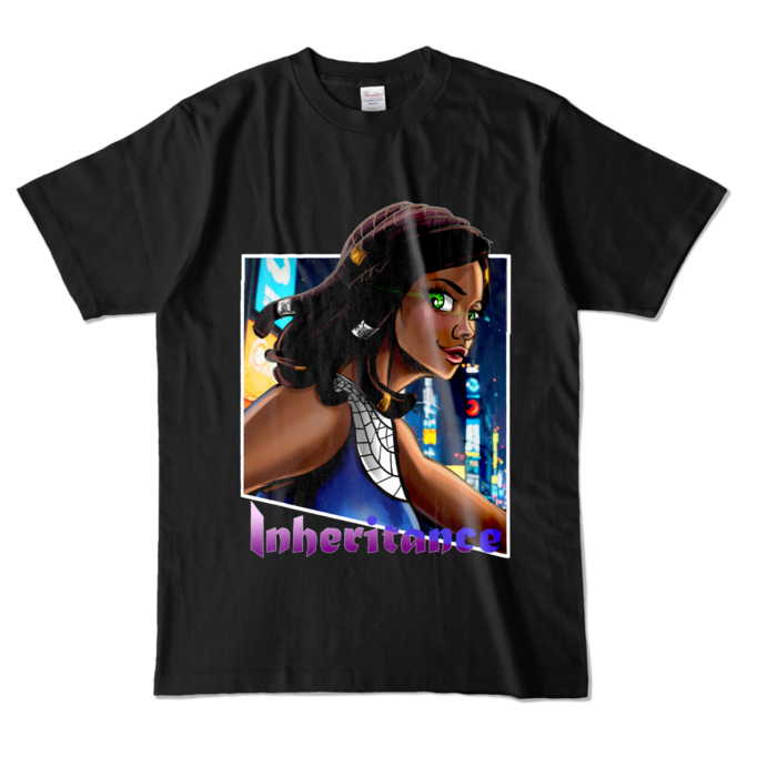 カラーTシャツ - L - ブラック (濃色)