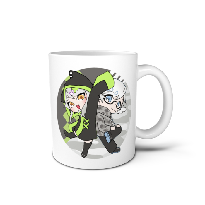 マグカップ - 直径 8 cm / 高さ 9.5 cm