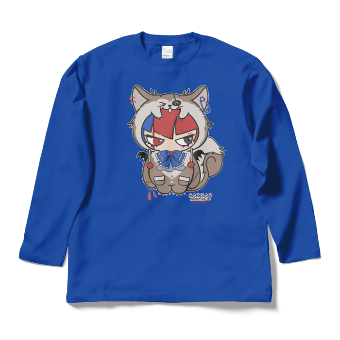 ロングスリーブTシャツ - L - ロイヤルブルー