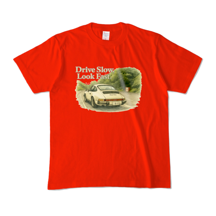 カラーTシャツ - M - レッド (濃色)