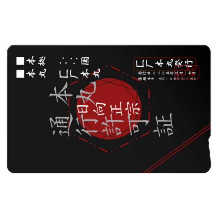 ICカードステッカー - 約85.7x53.9(mm)