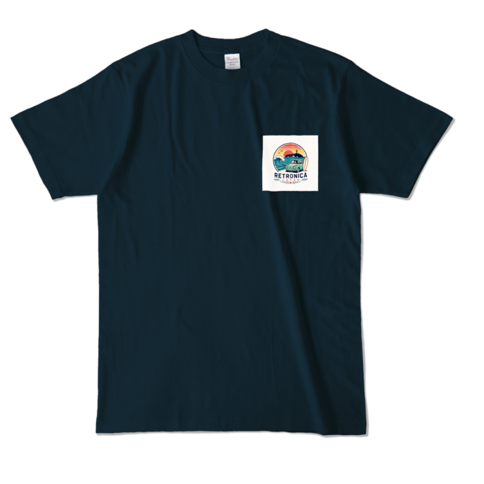 カラーTシャツ - L - ネイビー (濃色)