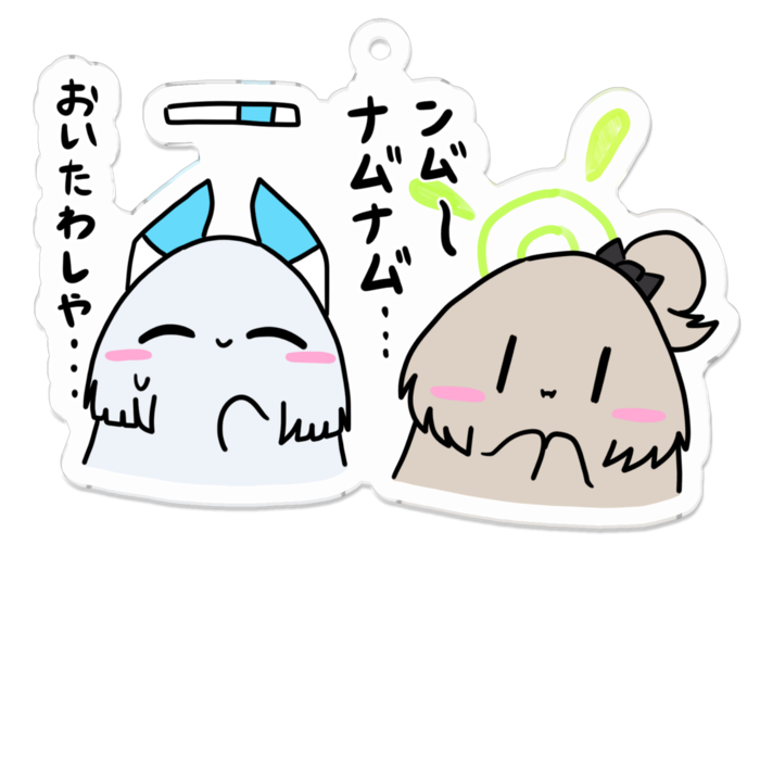 アクリルキーホルダー - 70 x 70 (mm)